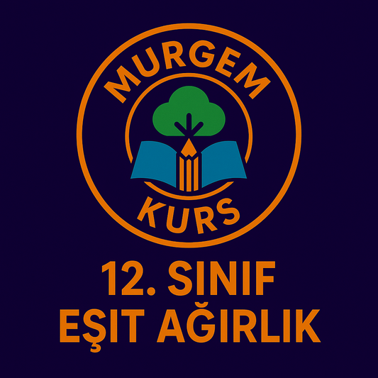 Murgem Kurs 12.Sınıf Eşit Ağırlık Eğitim Seti